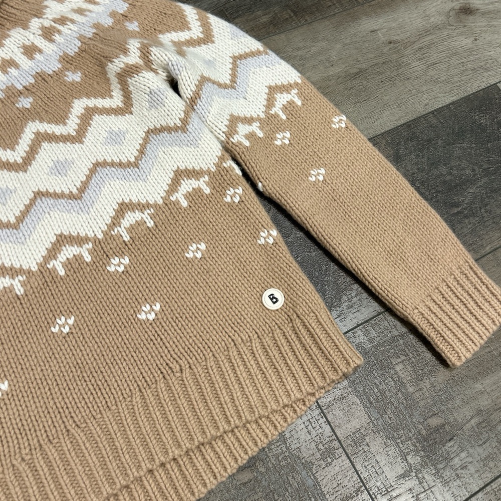 Bogner Sophi fair isle cashmere turtleneck ski sweater - Picture 6 of 11